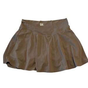 PAC 1980 Athletic Skirt XL Brown Performance Skort Tennis golf pickleball